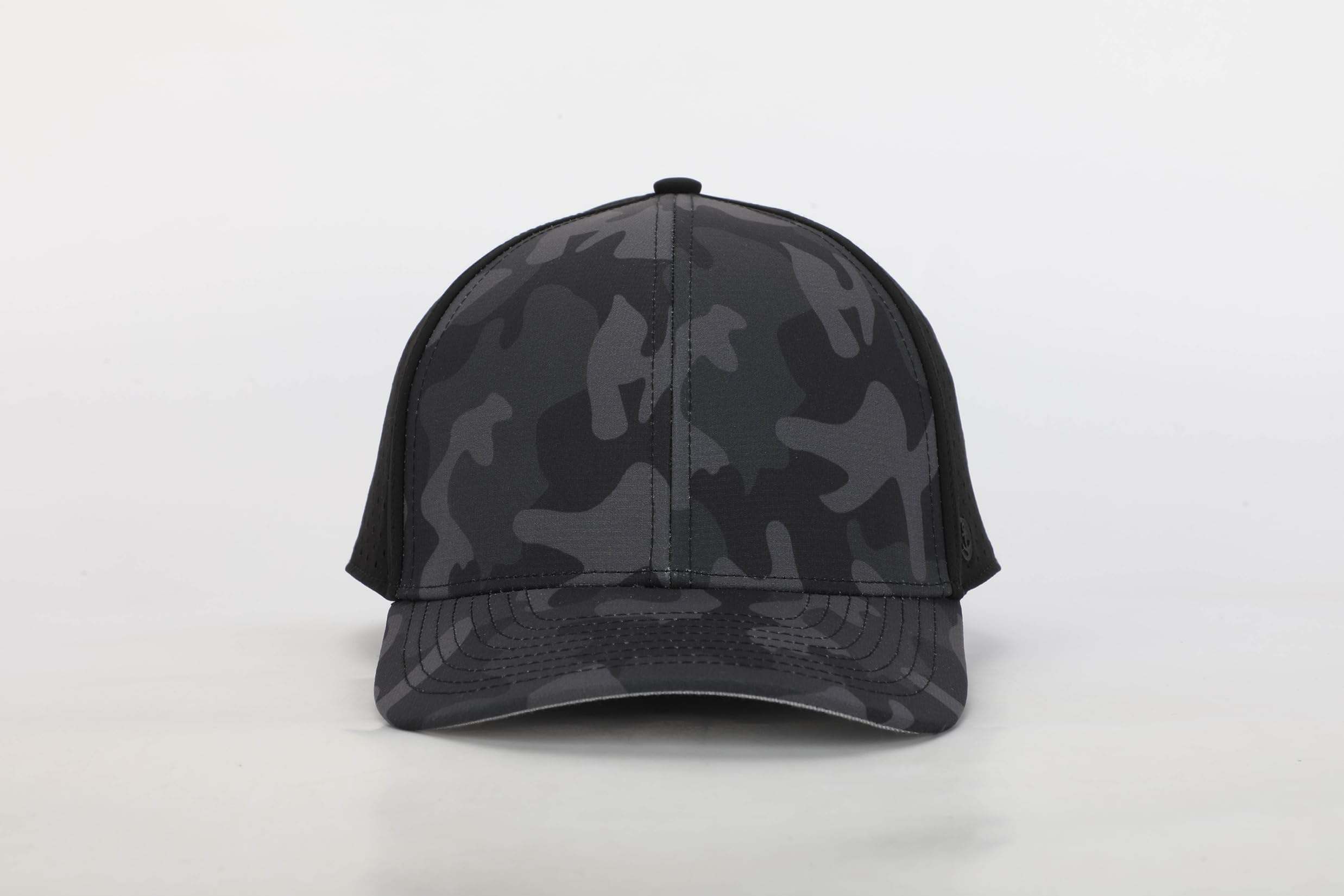 ANKOR Ultra Performance Water-Resistant UPF 50 Baseball Hat | Golf | Boat | Beach | Lake | Workout | Everyday | Men and Women (Black Camo)